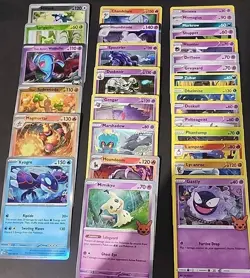 30 Loose Pokemon Cards Never Played 2025 Trick Or Trade & Misc Holo - Image 1