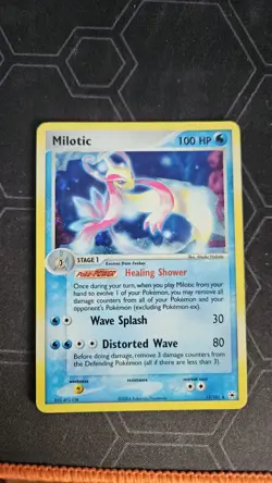 Milotic EX Hidden Legends 12/101 Holo Pokemon Card LP - Image 1