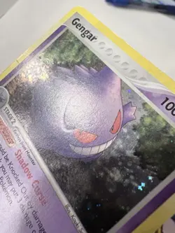 Pokemon TCG Gengar 5/92 Legend Maker Holo Card Played - Image 3