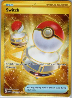 Switch 206/165 SV: Scarlet & Violet 151 - Pokemon Card - NM - Image 1