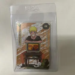 Naruto Shippuden - Naruto Uzumaki PSA Magazine Promo Card Sealed NM - Image 1