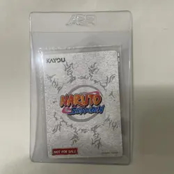 Naruto Shippuden - Naruto Uzumaki PSA Magazine Promo Card Sealed NM - Image 2