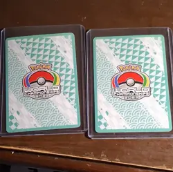 WC 2023 Mew V & Mew VMAX Holo Pokemon TCG 2-Card Lot 113/264 114/264 - Image 2