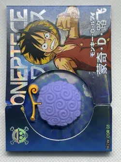 Luffy Foldable Devil Fruit Trading Card Serialized 135/239 Rare Ccg Card - Image 1