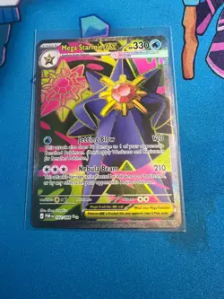 Mega Starmie ex #102 Perfect Order Trading Card - Image 1