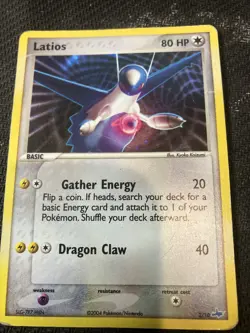 Pokemon TCG Latios 2/10 EX Trainer Kit 1 Holo Common Basic Dragon High Play - Image 1