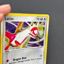 Pokemon TCG Latias 4/10 EX Trainer Kit Holo Rare LP - Image 2