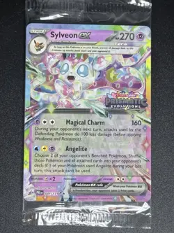 Sylveon ex 041/131 SEALED Stamped Prismatic Promo Pokemon Card TCG - Image 1
