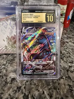 💎 CGC 10 PRISTINE 💎 Umbreon VMAX 048/069 RRR Holo Eevee Heroes s6a Pokemon - Image 1