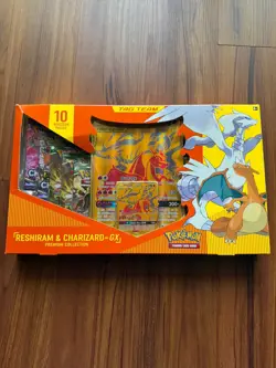 Pokemon Reshiram & Charizard-GX Premium Collection Box Pokemon TCG English - Image 1