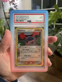 The Pokemon Company Salamence Delta Species 14/113 Holo Rare PSA 9 (2005) - Image 1