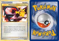 Pokemon Communication 98/123 Uncommon HeartGold & SoulSilver Pokemon LP - Image 3