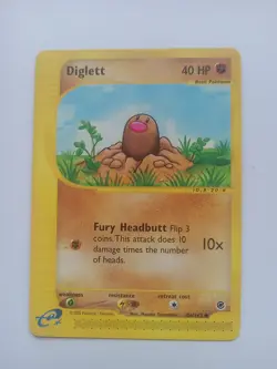 Diglett 106/165 Pokemon Expedition Common NM Unplayed Free Shipping!! - Image 1