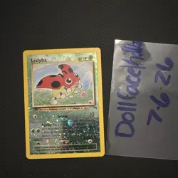 Ledyba 07/18 Southern Islands Reverse Holo Promo English 40 HP super clean! - Image 2