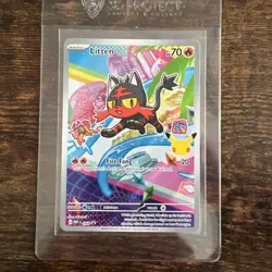 Pokemon TCG Litten 044 First Partner Black Star Promo Holo Promo English 2026 - Image 1