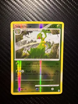 Pokemon TCG Sceptile LV.59 31/99 Platinum Arceus Reverse Holo Rare (2009) NM/LP - Image 1