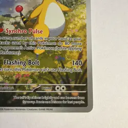 Pokemon TCG Ampharos Chaos Rising 90/86 Illustration Rare Near Mint - Image 4