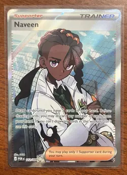 Pokemon TCG Naveen 112/088 Sv Full Art Holo Perfect Order - Image 1