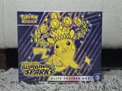 Pokemon TCG Surging Sparks Elite Trainer Box ETB Sealed W/Protector - Image 2