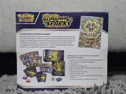 Pokemon TCG Surging Sparks Elite Trainer Box ETB Sealed W/Protector - Image 3