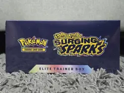 Pokemon TCG Surging Sparks Elite Trainer Box ETB Sealed W/Protector - Image 4