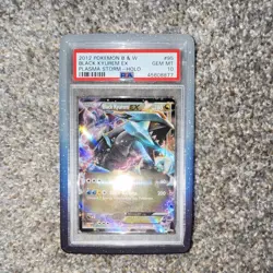 Black Kyurem EX Plasma Storm 95/135 Holo Ultra Rare PSA 10 2012 - Image 1