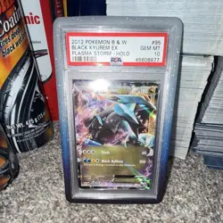Black Kyurem EX Plasma Storm 95/135 Holo Ultra Rare PSA 10 2012 - Image 2