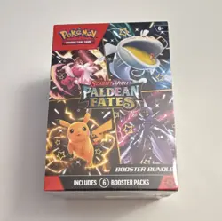 Pokemon TCG Scarlet & Violet Paldean Fates Booster Bundle Box 6 Packs ENG - Image 1