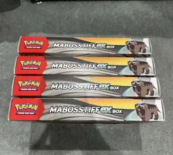 4x Pokemon TCG: Mabosstiff Ex Box - SEALED - Image 2