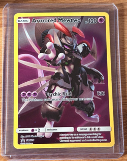 ARMORED MEWTWO 2019 - POKEMON BLACK STAR PROMO FULL ART ENGLISH #SM228 NM - Image 2