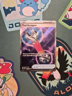 Pokemon TCG Tool Scrapper 115/086 Full Art Chaos Rising NM English - Image 1