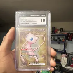 Pokemon TCG CGC 10 Mew ex #205/165 Sv: Scarlet & Violet 151 Holo ENG - Image 1