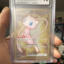 Pokemon TCG CGC 10 Mew ex #205/165 Sv: Scarlet & Violet 151 Holo ENG - Image 3