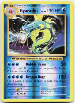 Gyarados 34/108 Holo Promo XY Promo Pokemon LP - Image 1
