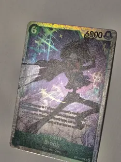 One Piece Brook OP15-032 Super Rare Green Near Mint English - Image 3