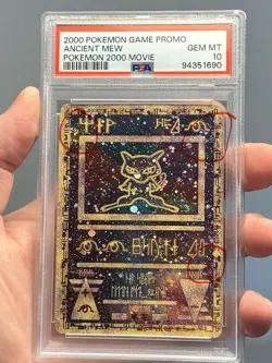 Pokemon Ancient Mew 2000 Movie Promo Holo PSA 10 English WoTC🌀🌀🌀 *3 SWIRLS* - Image 1