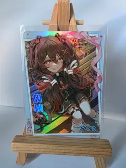 HuTao Genshin Impact | NS-5M08 SCR-03 | Goddess Story Waifu Card - Image 1