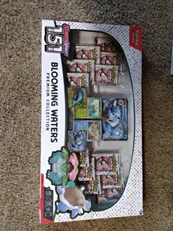 Pokemon TCG 151 Blooming Waters Premium Collection Box SEALED - Image 1