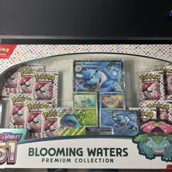 Pokemon TCG 151 Blooming Waters Premium Collection Box SEALED - Image 1