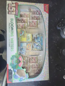 Pokemon TCG 151 Blooming Waters Premium Collection Box, Sealed - Image 1