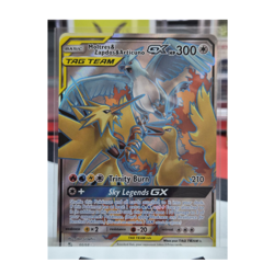 The Pokemon Company Moltres & Zapdos & Articuno GX TAG TEAM Full Art Holo 66/68… - Image 1