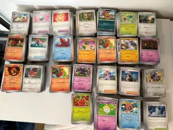 Est 2500 Pokemon Card Common/Uncommon Bulk Lot - Near Mint (9.9lbs) - Image 1