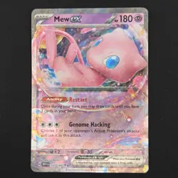 Pokemon TCG Card Mew ex 151/165 Scarlet & Violet 151 Half Art *English* - NM - Image 1