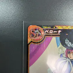 ONEPIECE Carddass Treasure World Card Perona TW4-41 Rare CCG - Image 2