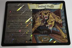 Harry Potter TCG Meeting Fluffy Foil Promo Launch Rare Card 17/80 Near Mint - Image 2