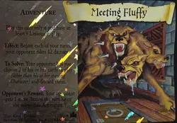 Harry Potter TCG Meeting Fluffy Foil Promo Launch Rare Card 17/80 Near Mint - Image 4