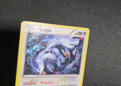 Pokemon TCG Lugia 78/124 Rare Fates Collide XY Cracked Ice Holo Card - Image 2
