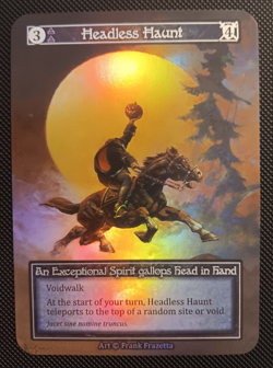 Occult Ritual & Headless Haunt | Frank Frazetta Alpha | Sorcery Contested PROMO - Image 3