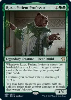 MTG Ruxa, Patient Professor - 66 / English / Near Mint - Image 1
