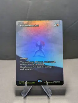 Blasphemous Act Borderless Foil #26 MTG Avatar Last Airbender Eternal - Image 1
